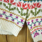 Vintage 1990s Erica & Company Floral Knit Cardigan Women's Medium from propervintagecanada