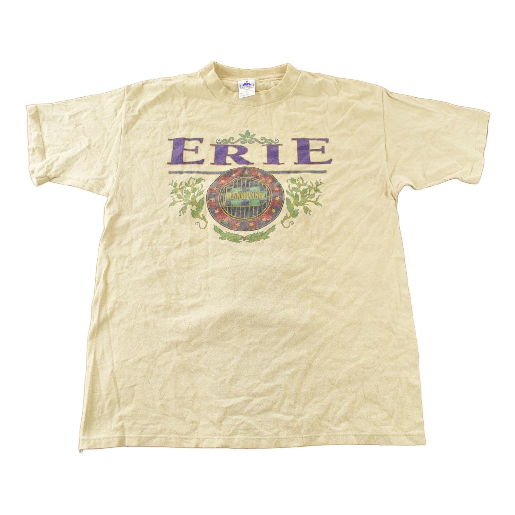 Vintage 1990s Erie Pennsylvania Souvenir T-Shirt Men's XL from propervintagecanada