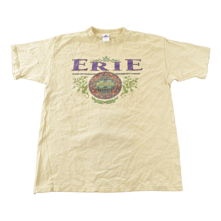 Vintage 1990s Erie Pennsylvania Souvenir T-Shirt Men's XL from propervintagecanada