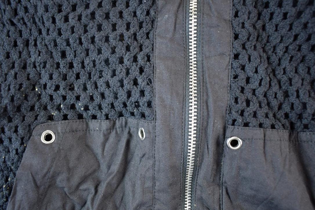 Vintage 1990s Erin London Knit Abstract Pattern Crewneck Sweater Womens XS from propervintagecanada