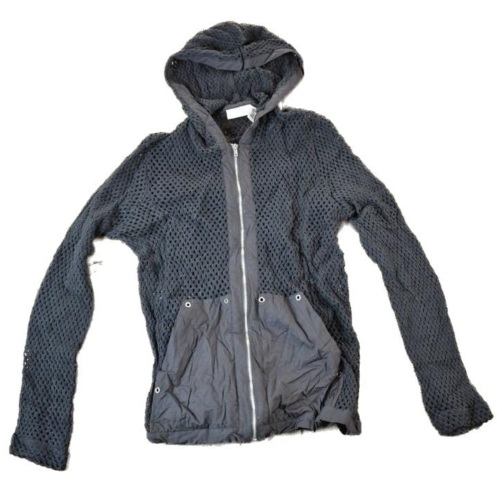 Vintage 1990s Erin London Knit Abstract Pattern Crewneck Sweater Womens XS from propervintagecanada