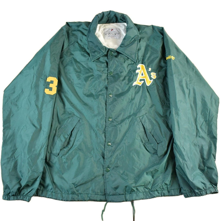 Vintage 1990s Erin Mills Oakland Athletics Minor League Jacket Men's XL from propervintagecanada