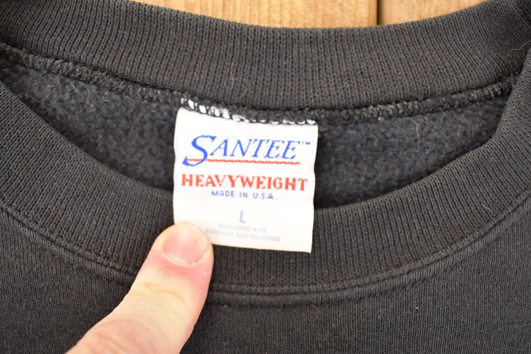 Vintage 1990s Eschew Obfuscation Graphic Print Crewneck Sweatshirt Mens L from propervintagecanada