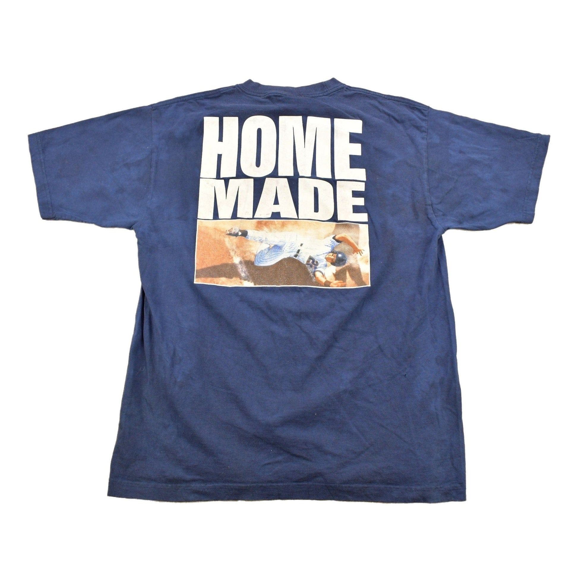 Vintage 1990s ESPN Zone Baltimore Home Made Baseball Graphic T-Shirt Men's XL from propervintagecanada