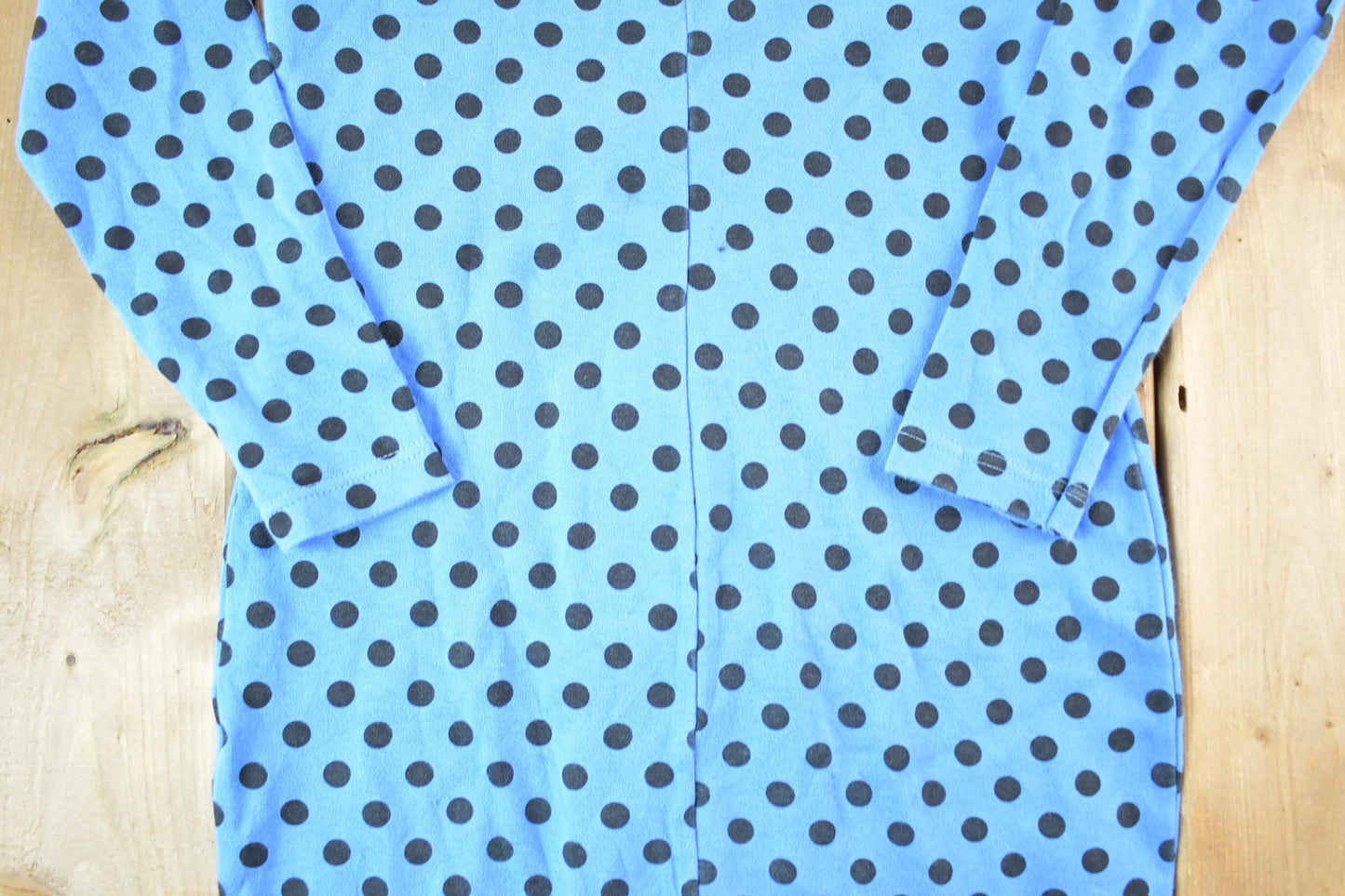 Vintage 1990s Esprit Polka Dot Crewneck Sweatshirt Dress Womens S from propervintagecanada