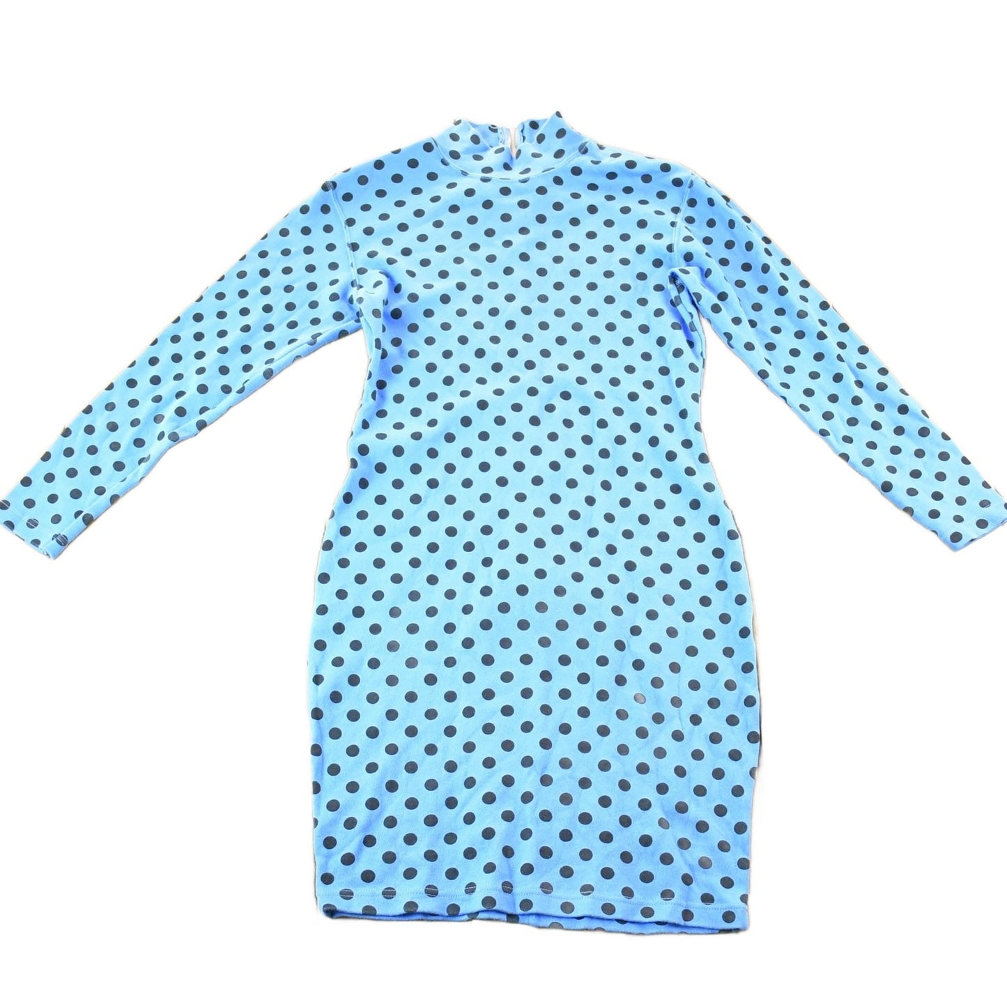 Vintage 1990s Esprit Polka Dot Crewneck Sweatshirt Dress Womens S from propervintagecanada
