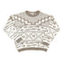 Vintage 1990s Essentiels Abstract Knit Crewneck Sweater Mens L from propervintagecanada