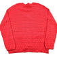 Vintage 1990s Excelsior Red Knit Cardigan Sweater Men's Large from propervintagecanada