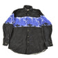Vintage 1990s Express Rider Western Shirt Horse Theme Pearl Snap Button Up Shirt Men's Large from propervintagecanada