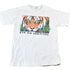 Vintage 1990s Eyes on Survival Realistic Tiger Theme Single Stitch Graphic T-Shirt Men&