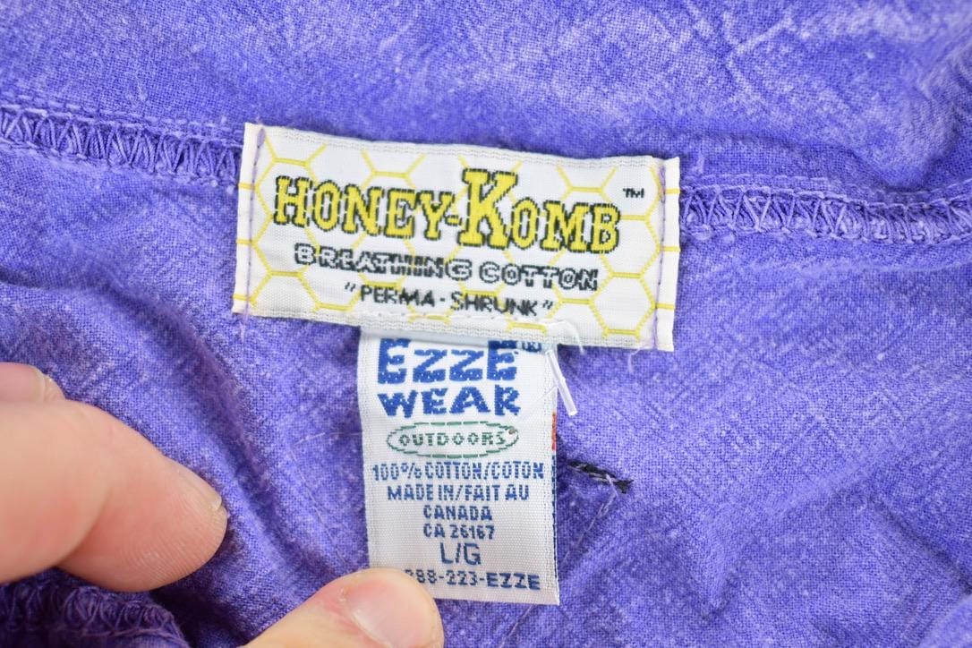 Vintage 1990s Ezze Wear Button Up Dragonfly Shirt Mens L from propervintagecanada