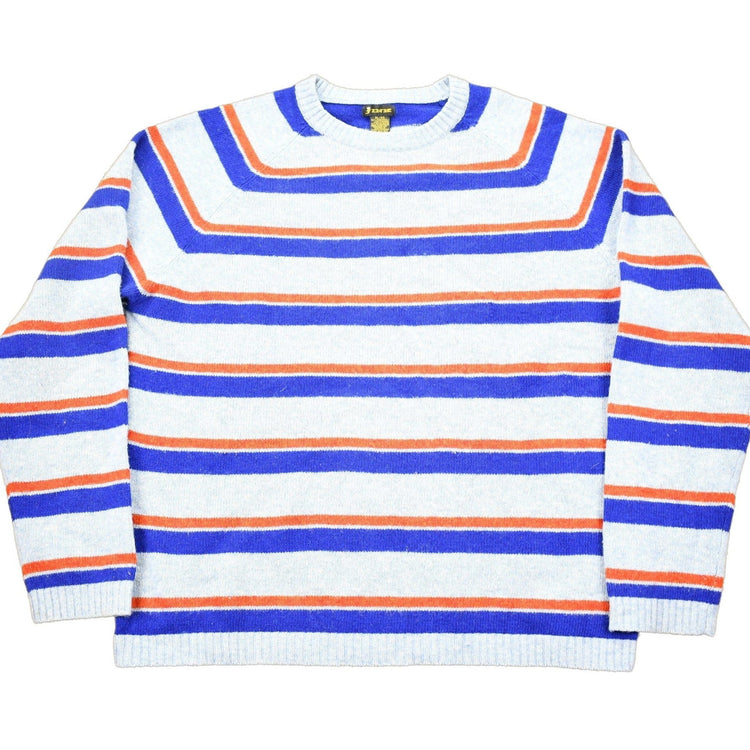 Vintage 1990s F Ink Wool Knit Raglan Crewneck Sweater Men's XL from propervintagecanada