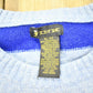 Vintage 1990s F Ink Wool Knit Raglan Crewneck Sweater Men's XL from propervintagecanada