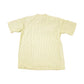 Vintage 1990s Fabindia Souvenir Button Up Striped Travel T-Shirt Men's M from propervintagecanada