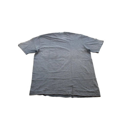 Vintage 1990s Faded Blank Black Pocket T-Shirt Men's L from propervintagecanada