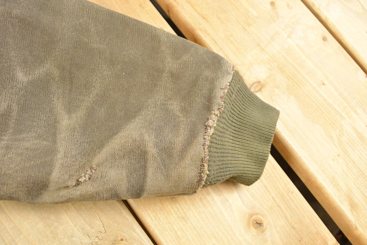 Vintage 1990s Faded Distressed Carhartt Hooded Active Work Jacket Men's XL / Workwear / 90s Streetwear / Outerwear from propervintagecanada
