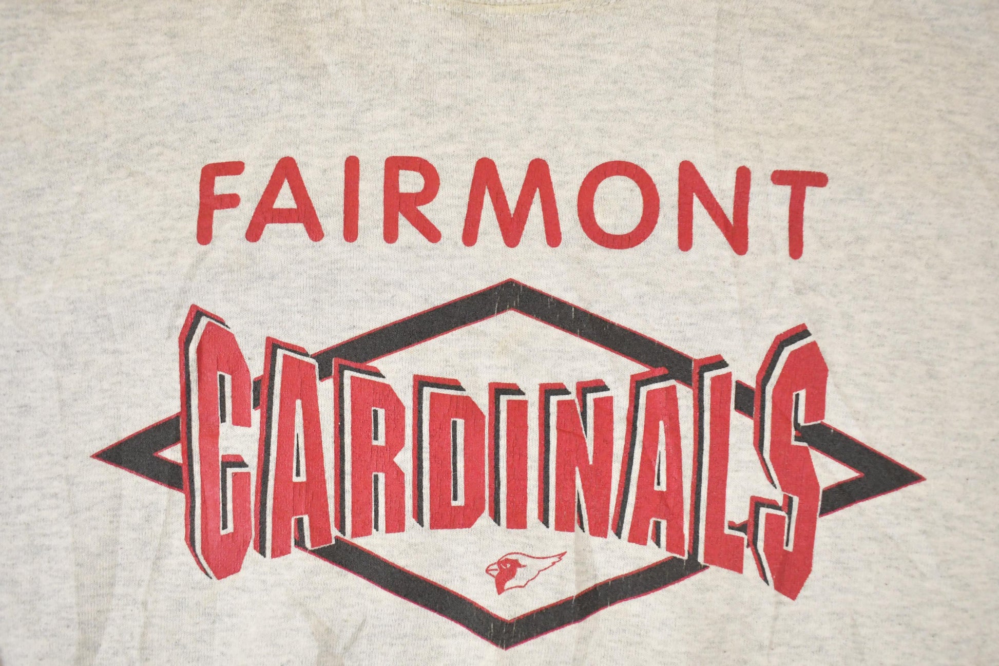 Vintage 1990s Fairmont Cardinals Graphic Print Crewneck Sweatshirt Mens XL from propervintagecanada