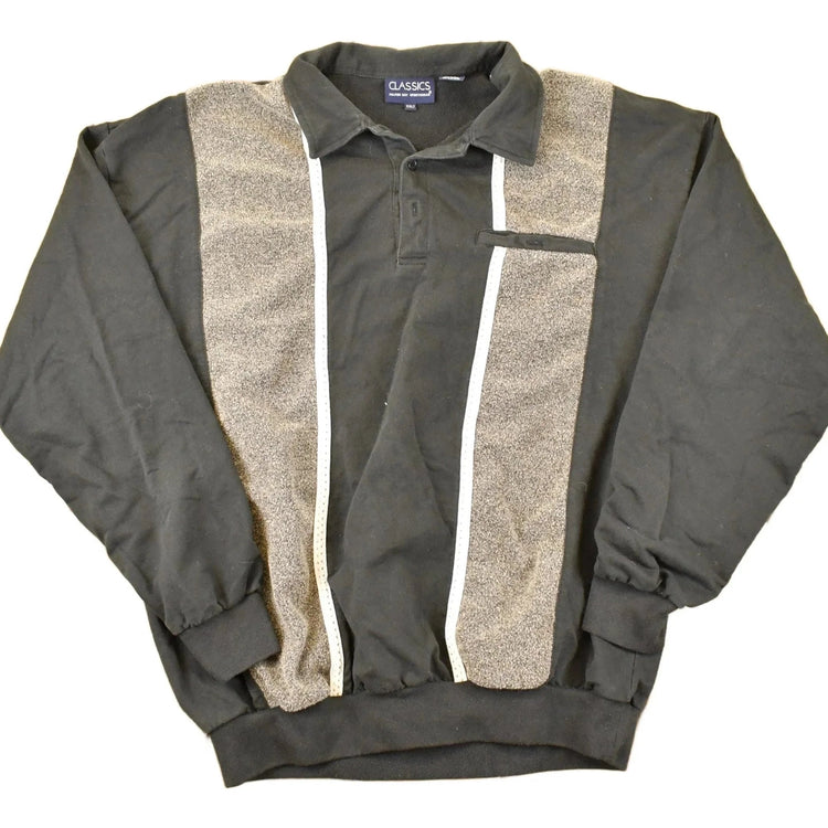 Vintage 1990s Falcon Bay Quarter Button Shirt Men's XLT from propervintagecanada