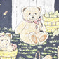 Vintage 1990s Fashion Bug Cute Teddy Bear Picnic Graphic Print Long Sleeve T Shirt Women's XXL from propervintagecanada
