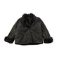 Vintage 1990s Faux Fur Shearling Coat Women's L from propervintagecanada