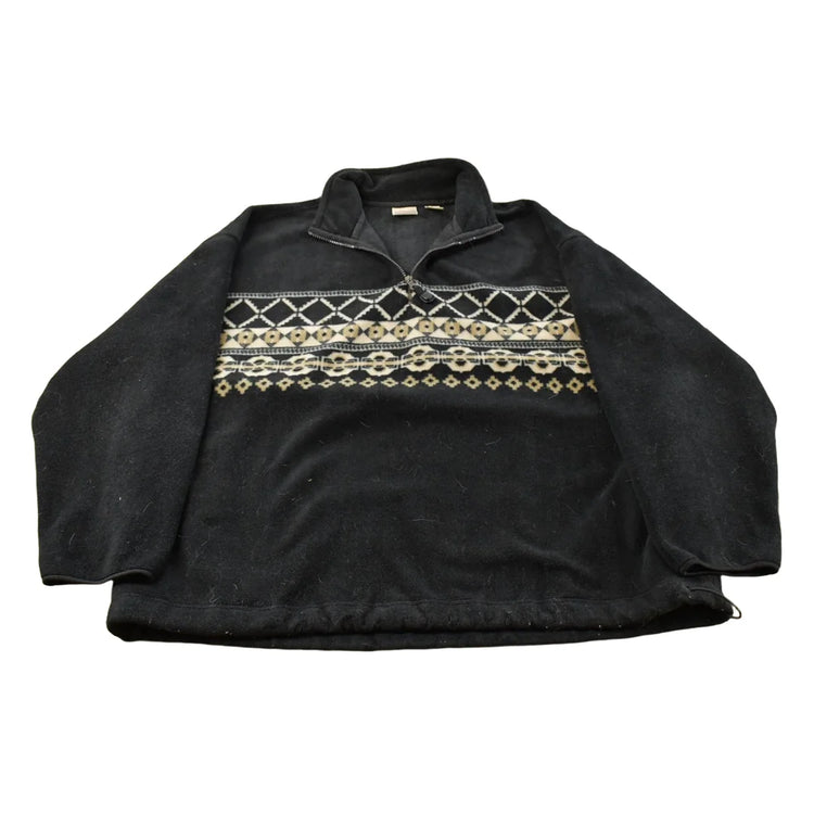 Vintage 1990s Fieldmaster Fleece Quarter Zip Sweater Men's XL from propervintagecanada