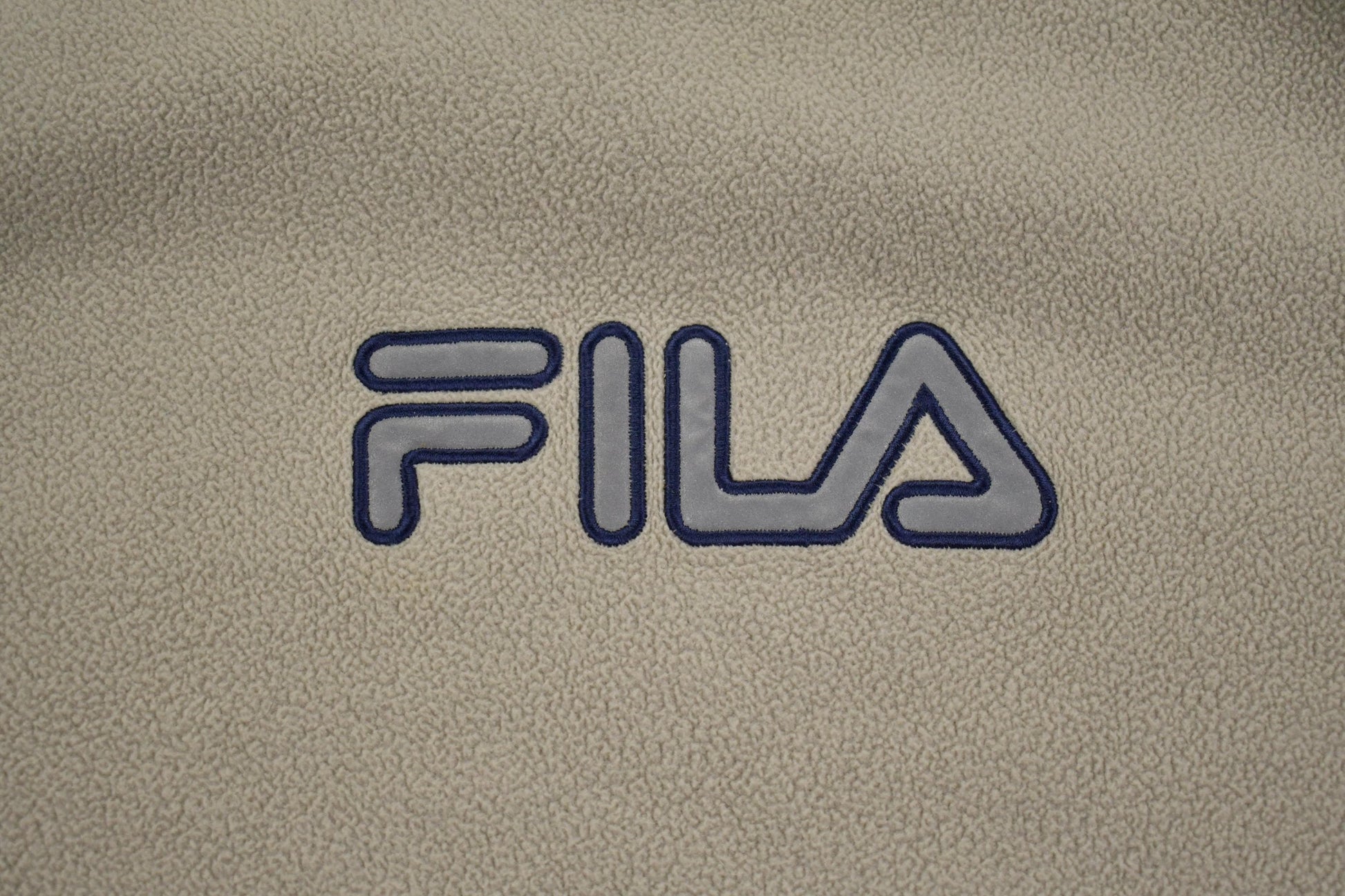 Vintage 1990s Fila Fleece Crewneck Sweatshirt Men's XL from propervintagecanada