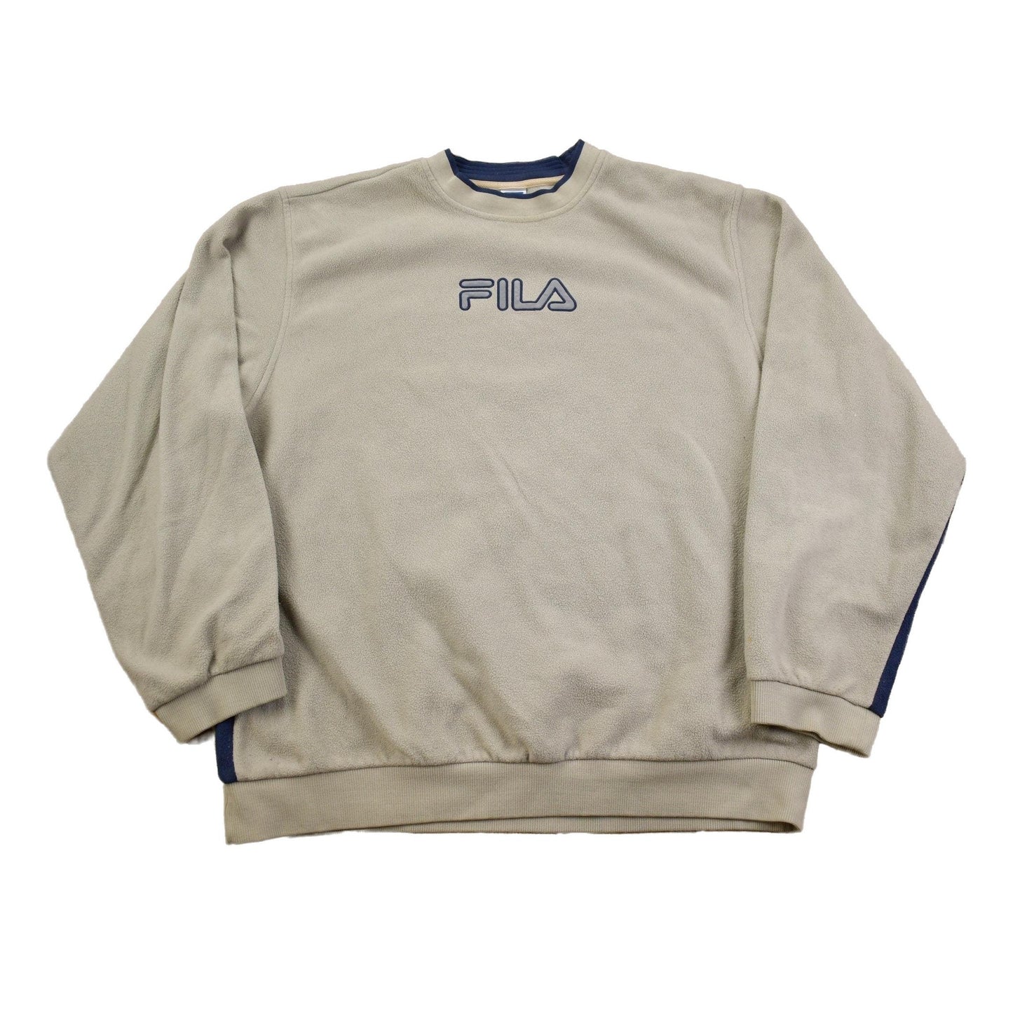 Vintage 1990s Fila Fleece Crewneck Sweatshirt Men's XL from propervintagecanada