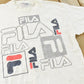 Vintage 1990s Fila Logo Graphic T-Shirt Men's L from propervintagecanada