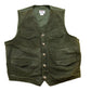 Vintage 1990s First Class Terrain Leather Vest Men's 2XL from propervintagecanada