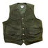 Vintage 1990s First Class Terrain Leather Vest Men&