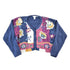 Vintage 1990s First Concepts Hand Knit Floral Pattern Cardigan Womens L from propervintagecanada