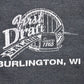 Vintage 1990s First Draft Burlington Wisconsin Crewneck Sweatshirt Men's Large from propervintagecanada
