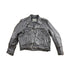 Vintage 1990s First Genuine Leather Biker Jacket Men&