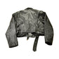 Vintage 1990s First Genuine Leather Biker Jacket Men's Medium from propervintagecanada