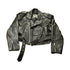 Vintage 1990s First Genuine Leather Biker Jacket Men&
