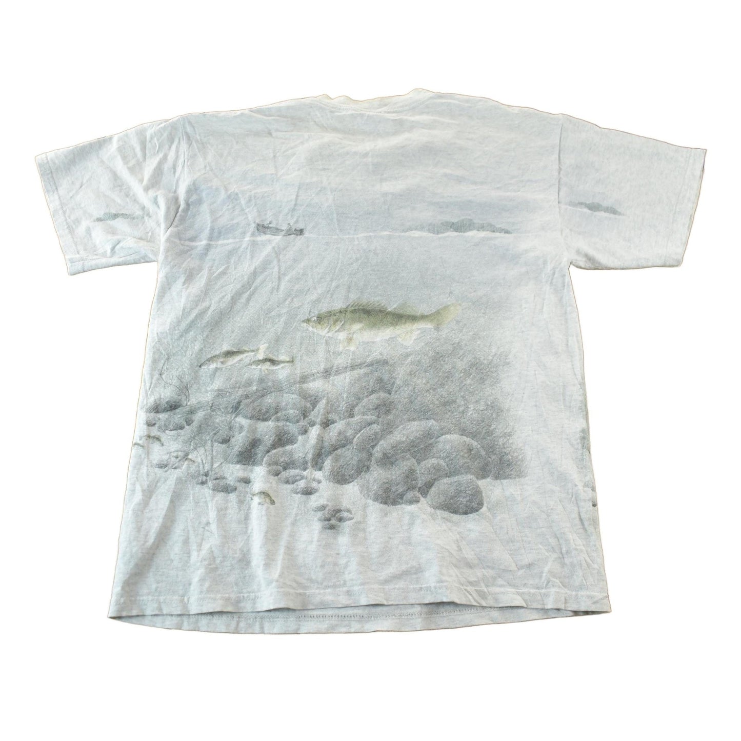 Vintage 1990s Fish T-Shirt Men's Large from propervintagecanada