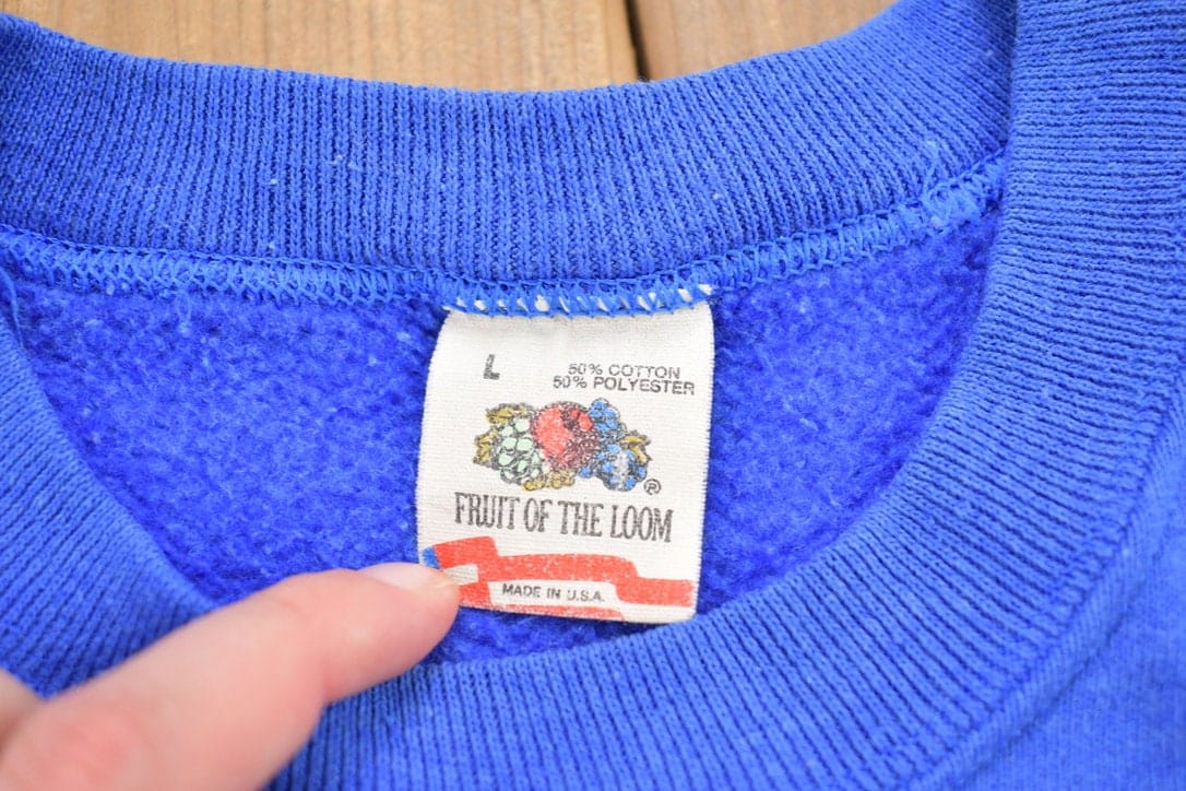 Vintage 1990s Fisher Flyers Crewneck Men's Small from propervintagecanada