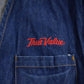 Vintage 1990s Fits Uniforms True Value Embroidered Denim Jean Vest Men's XL from propervintagecanada