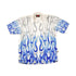 Vintage 1990s Flames AOP Rock Button Up Shirt Men&