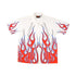 Vintage 1990s Flames AOP Rock Button Up Shirt Men&