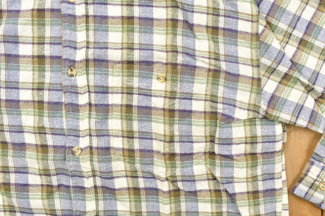 Vintage 1990s Flannel Button Up Shirt Men's Large from propervintagecanada