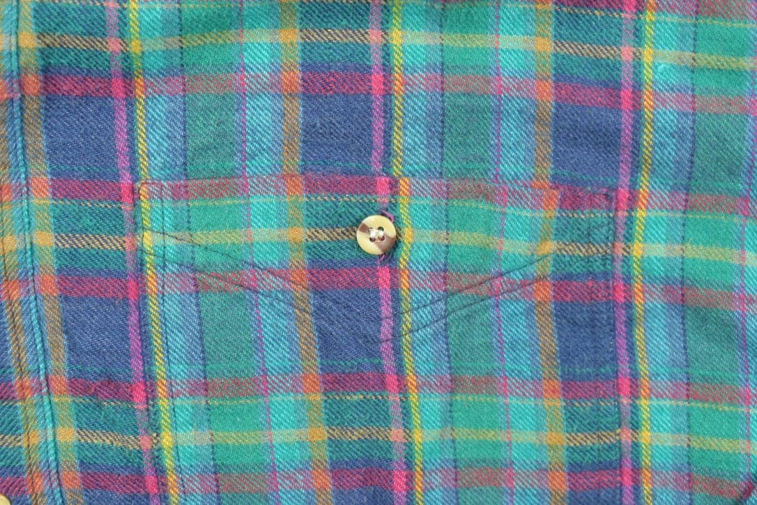 Vintage 1990s Flannel Button Up Shirt Men's S from propervintagecanada