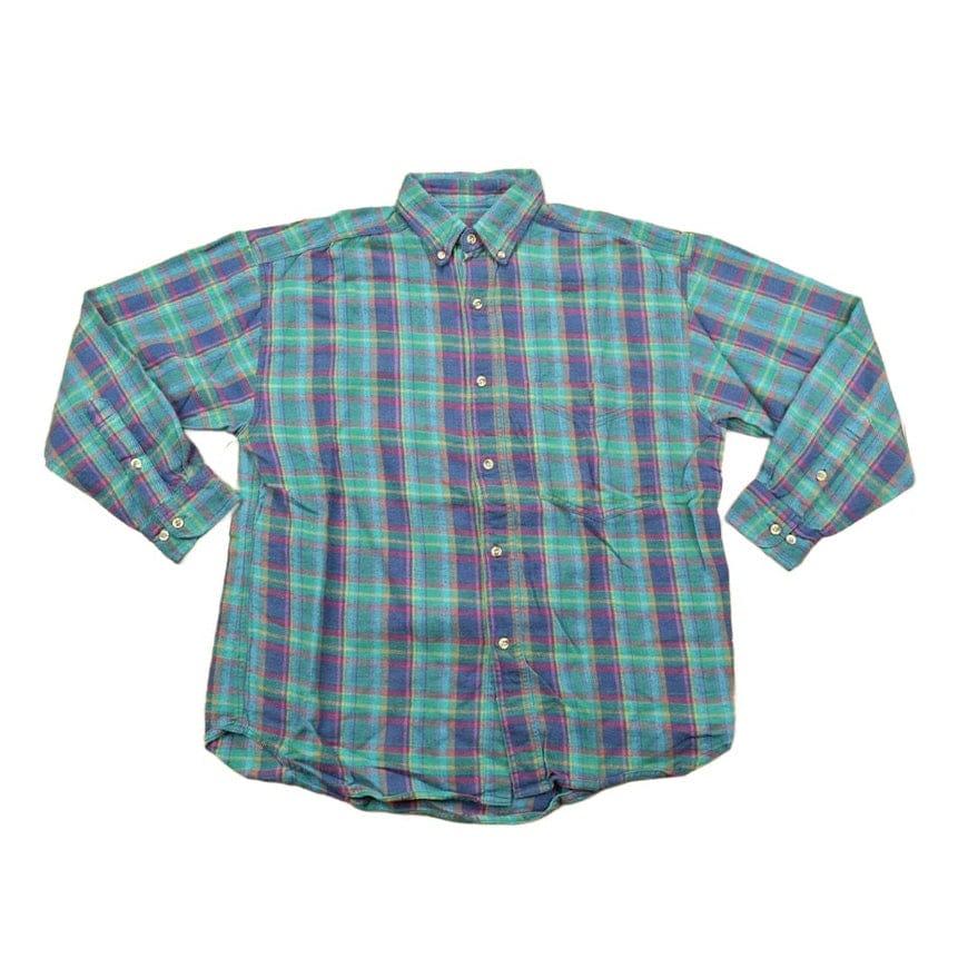 Vintage 1990s Flannel Button Up Shirt Men's S from propervintagecanada