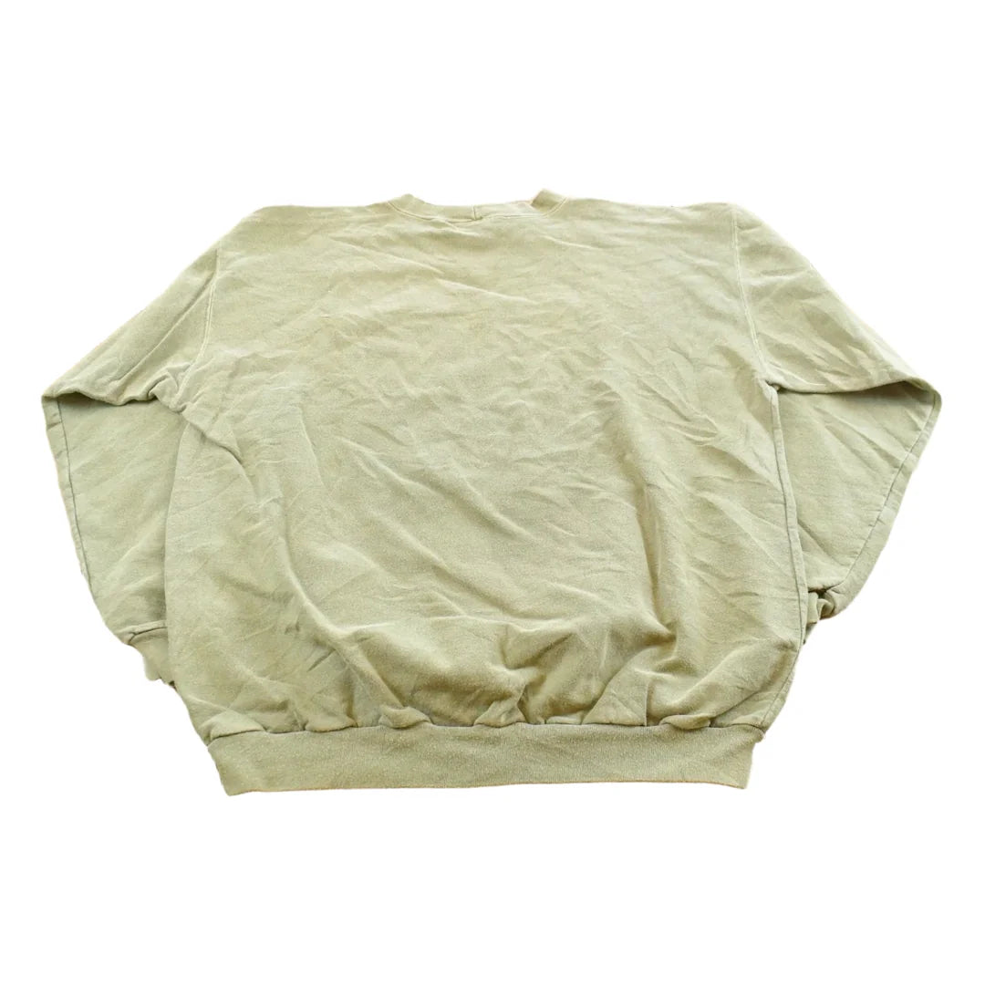 Vintage 1990s Flash Collection Avanti Blank Green Crewneck Sweatshirt Men's M from propervintagecanada