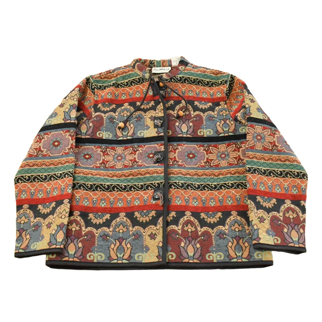 Vintage 1990s Flashback Tapestry Abstract Pattern Women's M from propervintagecanada