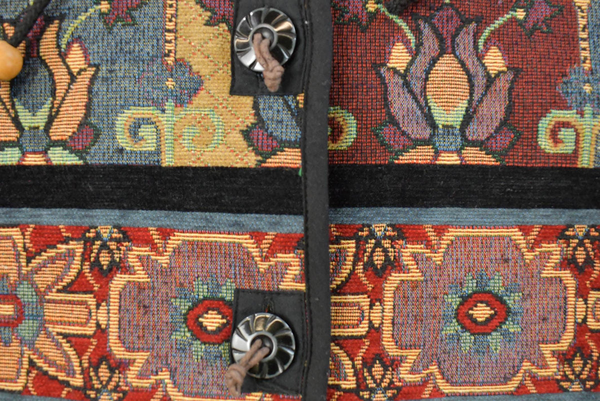 Vintage 1990s Flashback Tapestry Abstract Pattern Women's M from propervintagecanada