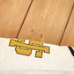 Vintage 1990s Fleece Tech St Ignace Saints University Tie Up Crewneck Sweater Men's XL from propervintagecanada