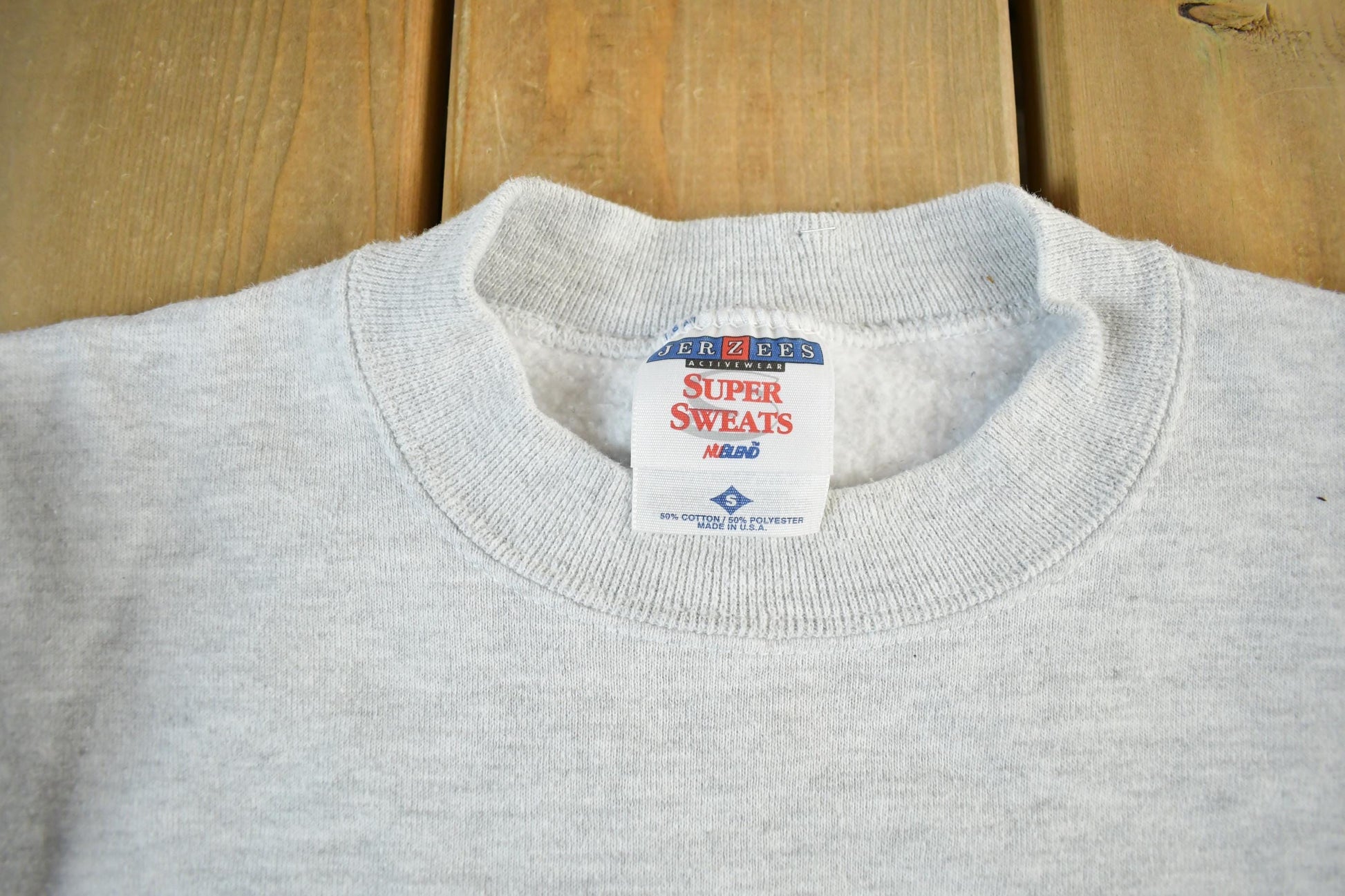 Vintage 1990s Floor Expressions Workwear Crewneck Sweatshirt Men's Small from propervintagecanada