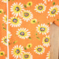 Vintage 1990s Floral AOP Souvenir Zip T-Shirt Women's S from propervintagecanada