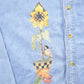 Vintage 1990s Floral Jean Button Up Shirt Men's Large from propervintagecanada